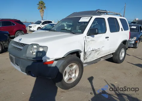 2002 Nissan Xterra Xe z USA, uszkodzony, nr VIN 5N1ED28TX2C600395